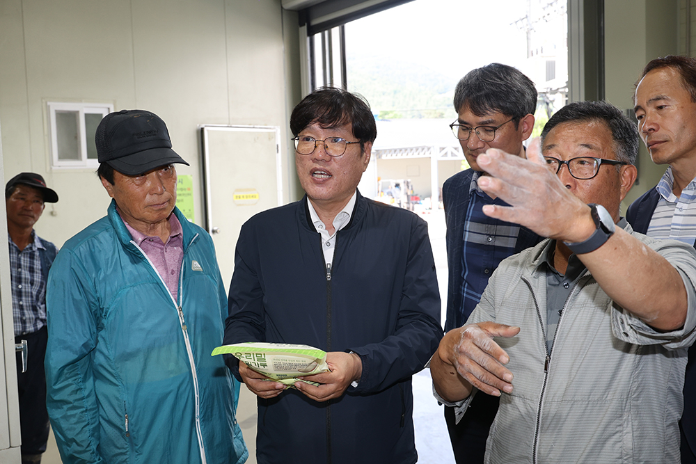 지역 거점 국산 밀 전문 제분 시설 현장 방문2