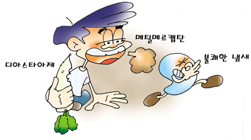 무 먹고 트림하면 냄새가 나는 이유