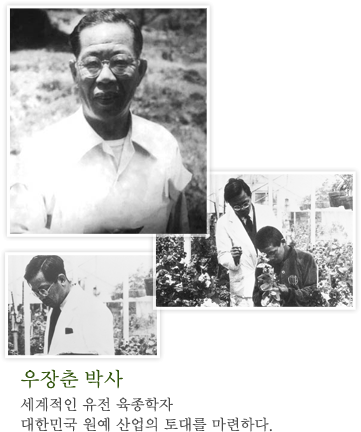 우장춘 박사, 세계적인 유전 육종학자 대한민국 원예 산업의 토대를 마련한다.