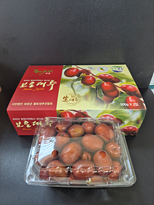 충북농기원, 보은 생대추 현대백화점 첫 판매 행사 개시