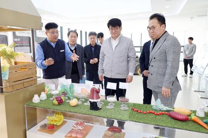 국산 반려동물 사료 우수 생산업체 방문