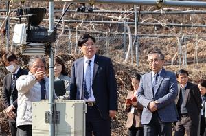 강원 농촌진흥기관 업무보고 및 영농현장 방문