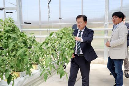 한국과학기술연구원 스마트팜융합연구센터 방문