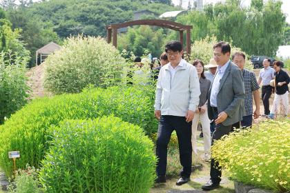 치유농업 활성화 현장 간담회