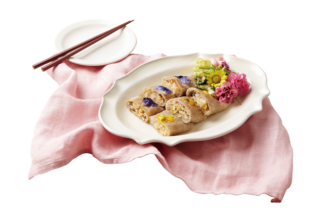 식용꽃메밀전병