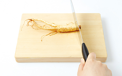 인삼맛탕 과정 1