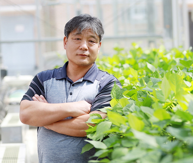 농촌진흥청 국립과학식량원 밭작물개발과 송석보 연구사