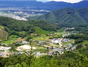 춘천 마을전경
