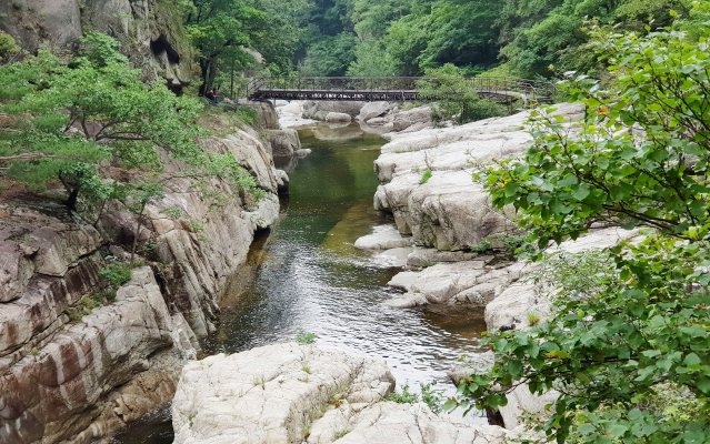 통마람 계곡