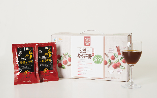 꾸지뽕 액상차 파우치 제품