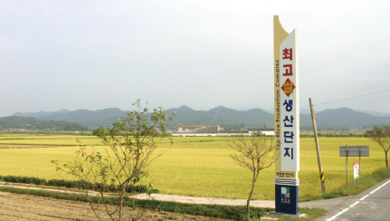 2005. 탑라이스 쌀 생산 단지 	조성