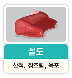 설도 산적, 장조림, 육포