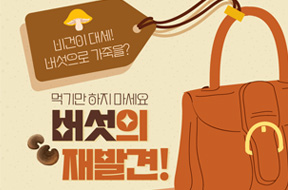 비건이 대세!버섯으로가죽을? 먹기만 하지 마세요 버섯의 재발견!